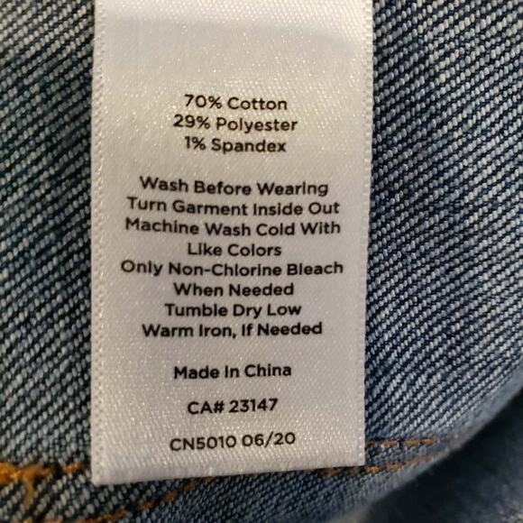 Talbots Jeans Womens Flawless Slim Ankle Blue Size 10 Stretch High Rise - Picture 7 of 8